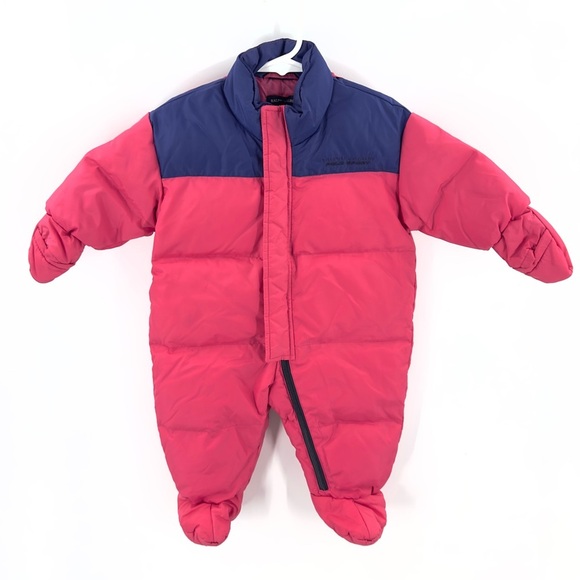 Ralph Lauren Snowsuit Baby 3-12 Months Down Feather Filled Puffer  display picture 1